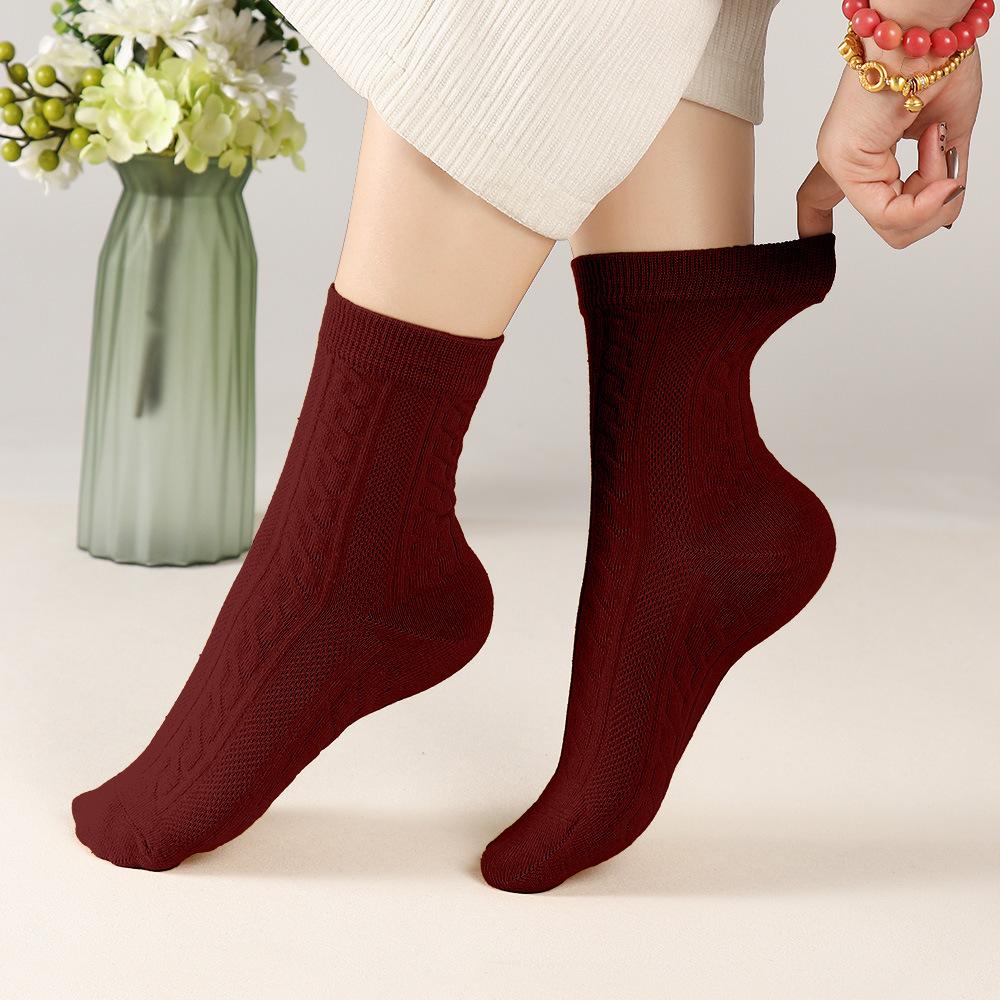 Thick Cotton Socks - Children s Mid-length Socks for Autumn and Winter. Winter Twisted Long Socks. Anti-chill Postpartum Socks. Combed Cotton. 1 pair
Thick Cotton Socks - Children s Mid-length Socks for Autumn and Winter. Winter Twisted Long Socks. Anti-chill Postpartum Socks. Combed Cotton. 1 pair