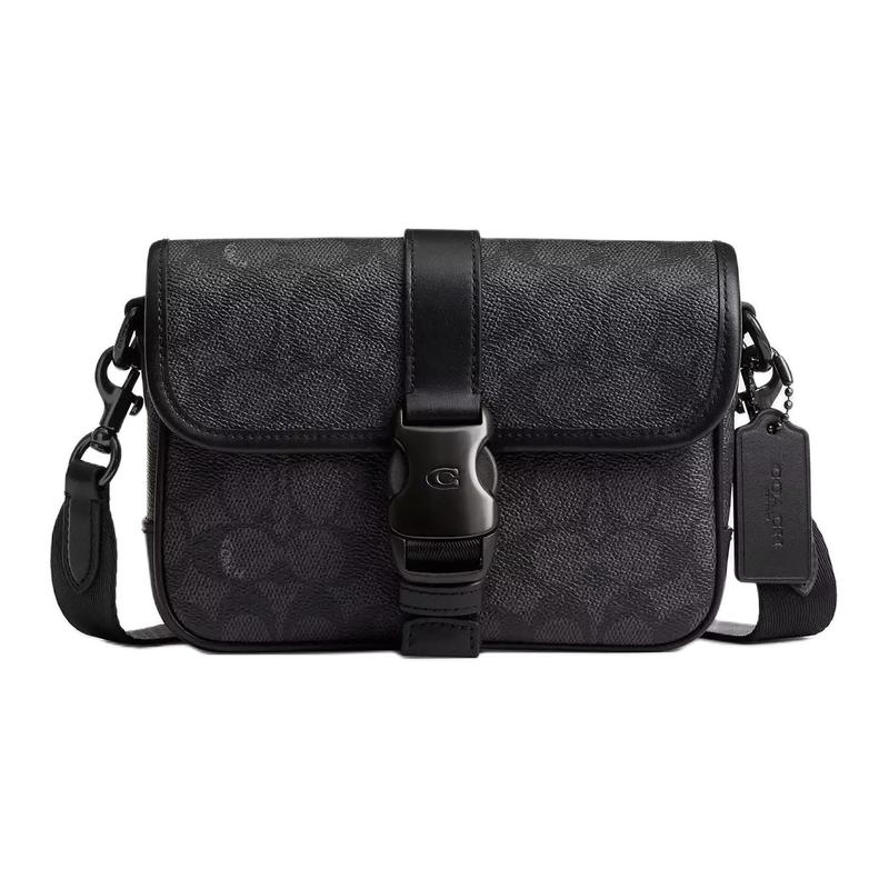 COACH League 19 Brand Classic Print Coated Canvas Crossbody Shoulder Bag Small Men s Black чорний
COACH League 19 Brand Classic Print Coated Canvas Crossbody Shoulder Bag Small Men s Black чорний