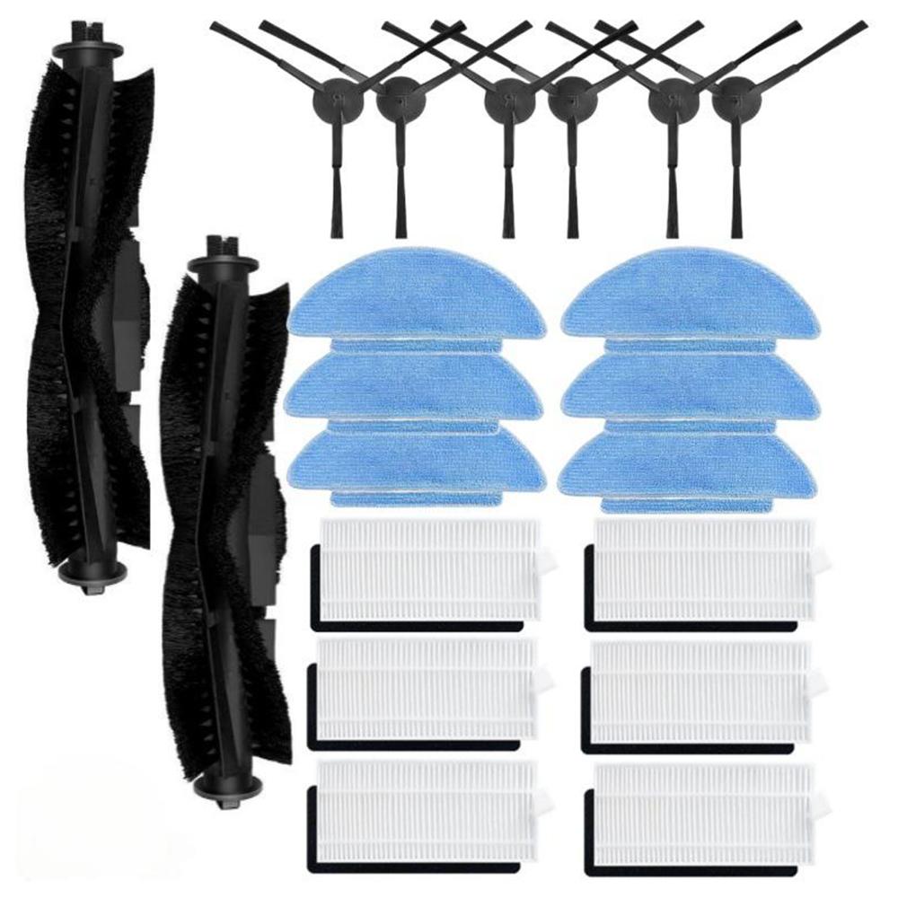 For Tikom L9000/Lubluelu SL60 Sweeping Robot 2 Main Brushes + 6 Side Brushes + 6 Filters + 6 Rags Accessories Set A
For Tikom L9000/Lubluelu SL60 Sweeping Robot 2 Main Brushes + 6 Side Brushes + 6 Filters + 6 Rags Accessories Set A