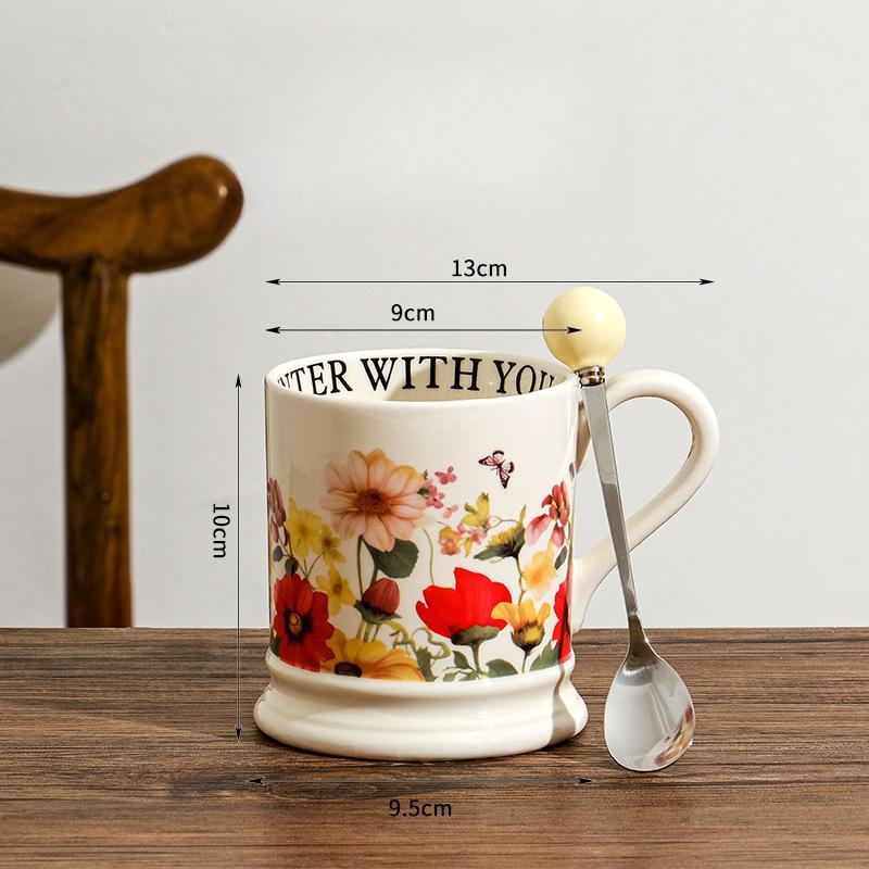 Оригинальная ретро кружка для дома, керамическая чашка для воды, офисная, большая емкость, креативная пара, цветочный сувенир 401-500ml
Оригинальная ретро кружка для дома, керамическая чашка для воды, офисная, большая емкость, креативная пара, цветочный сувенир 401-500ml