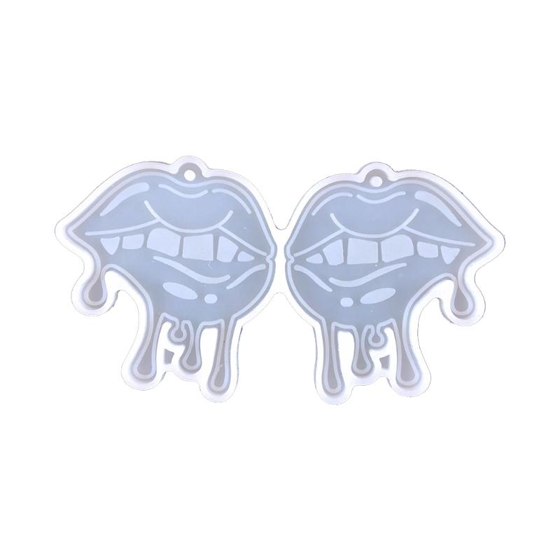 1x/7x Halloween Earring Resin Mold Bleeding Skull Lip Moon Dangle Earring Silicone Mold for Halloween Decors DIY Craft
1x/7x Halloween Earring Resin Mold Bleeding Skull Lip Moon Dangle Earring Silicone Mold for Halloween Decors DIY Craft