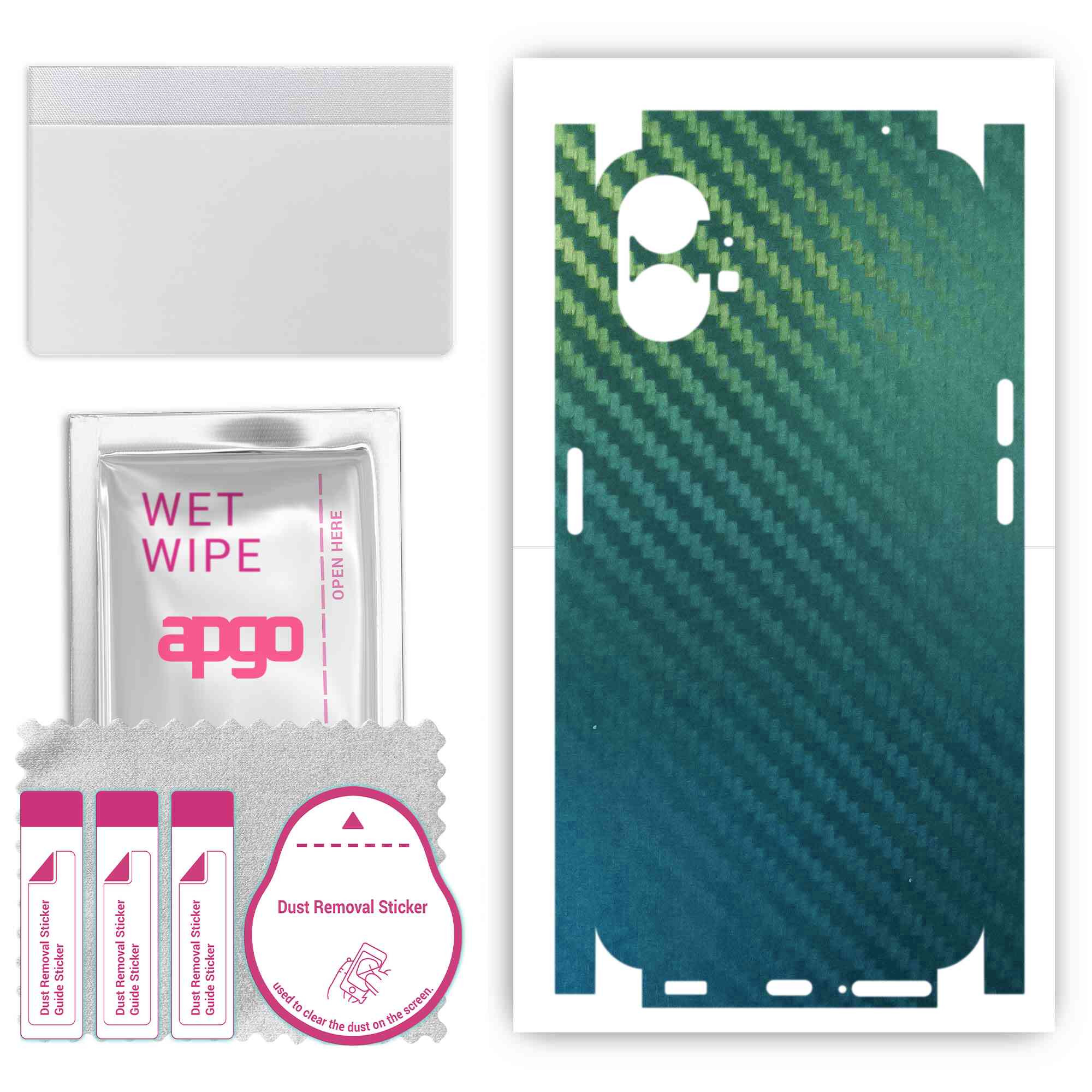 apgo Protective Skin Sticker for the back+sides compatible with Nothing Phone 1, Full Wrap Film, Foil, Vinyl - Pattern Carbon Chameleon CAKA1
apgo Protective Skin Sticker for the back+sides compatible with Nothing Phone 1, Full Wrap Film, Foil, Vinyl - Pattern Carbon Chameleon CAKA1