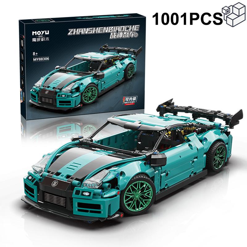 1001 шт., технические Nissaned GTR, скоростной гоночный автомобиль, строительные блоки, супер спортивный автомобиль, кирпичи, игрушки, подарки на день рождения для мальчиков и детей
1001 шт., технические Nissaned GTR, скоростной гоночный автомобиль, строительные блоки, супер спортивный автомобиль, кирпичи, игрушки, подарки на день рождения для мальчиков и детей