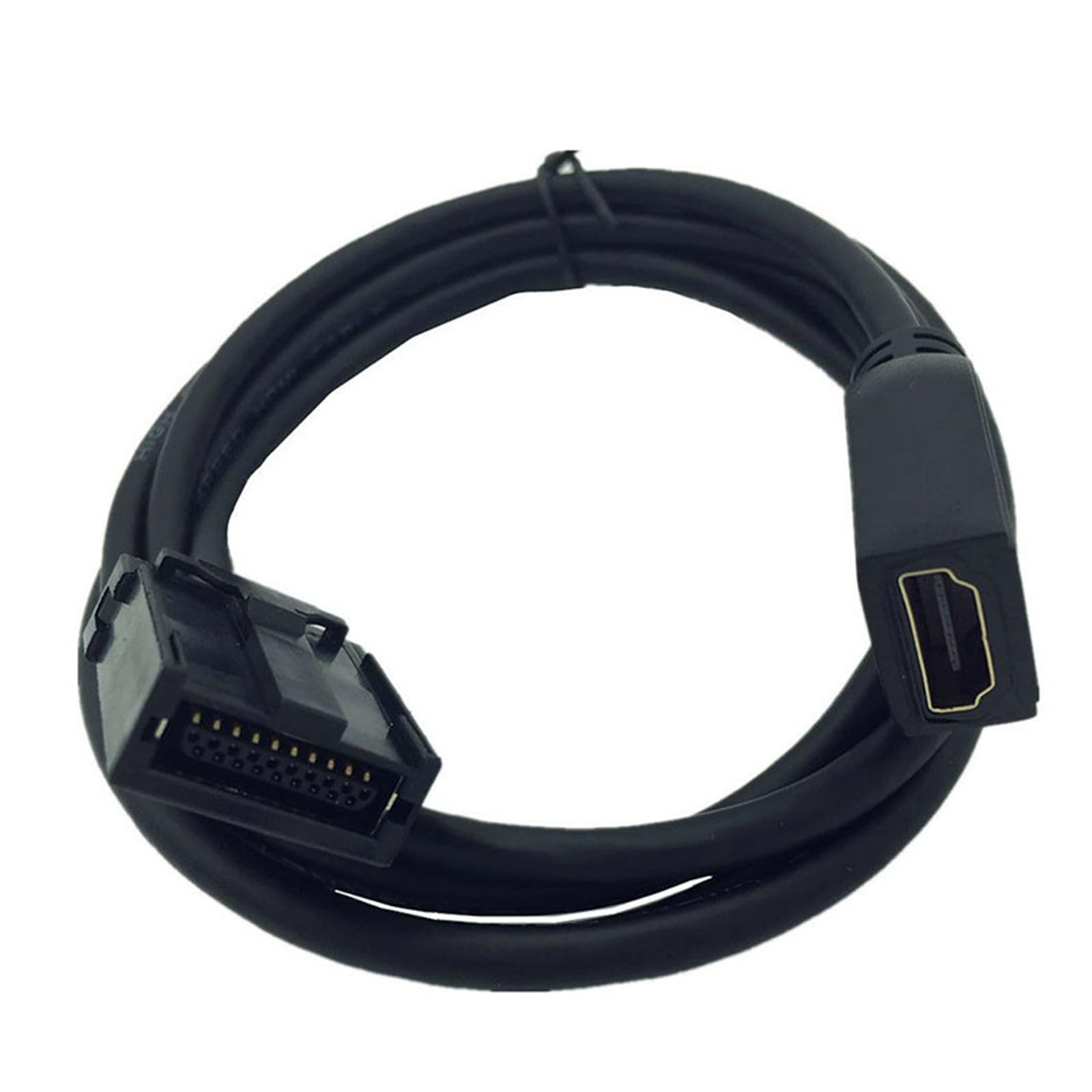 HDMI cable for car navigation HDMIType-EtoA conversion cable length 1.5mHDMI type E (female) to HDMI type A (female) cable black
HDMI cable for car navigation HDMIType-EtoA conversion cable length 1.5mHDMI type E (female) to HDMI type A (female) cable black