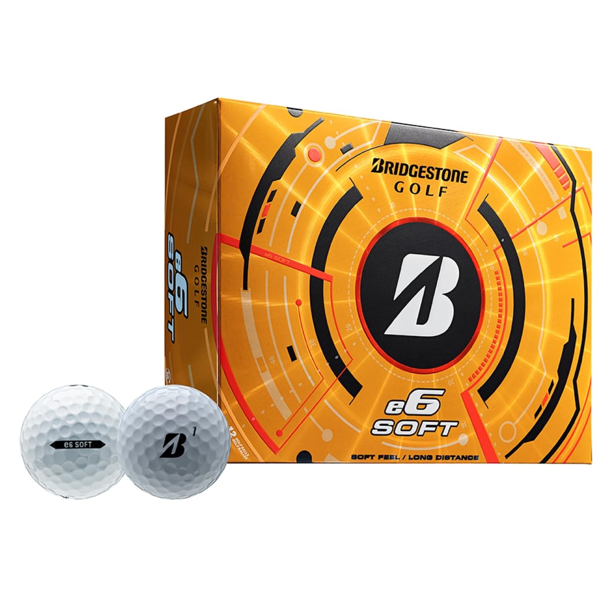 BS Bridgestone Golf 2025 e6 Soft Golf Balls 1 Dozen (12 Balls) BRIDGESTONE GOLF USA Direct Import Parallel Import White
BS Bridgestone Golf 2025 e6 Soft Golf Balls 1 Dozen (12 Balls) BRIDGESTONE GOLF USA Direct Import Parallel Import White