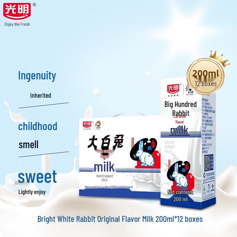 Молочний напій зі смаком Білого Кролика
Молочний напій зі смаком Білого Кролика