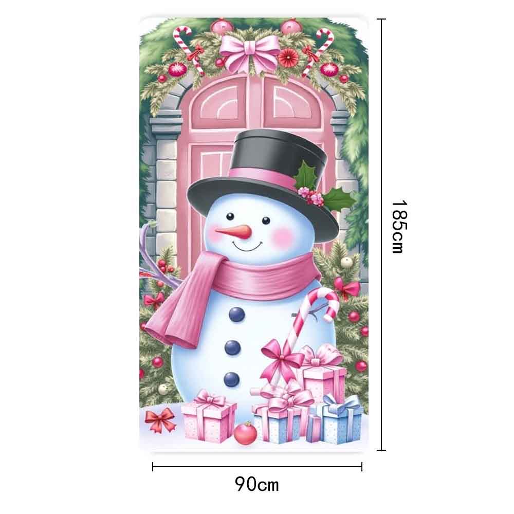 Pink Christmas Door Cover 2025 Xmas Outdoor Decoration Snowman Santa Hanging Backdrop for Home Porch Front Door New Year Decors
Pink Christmas Door Cover 2025 Xmas Outdoor Decoration Snowman Santa Hanging Backdrop for Home Porch Front Door New Year Decors