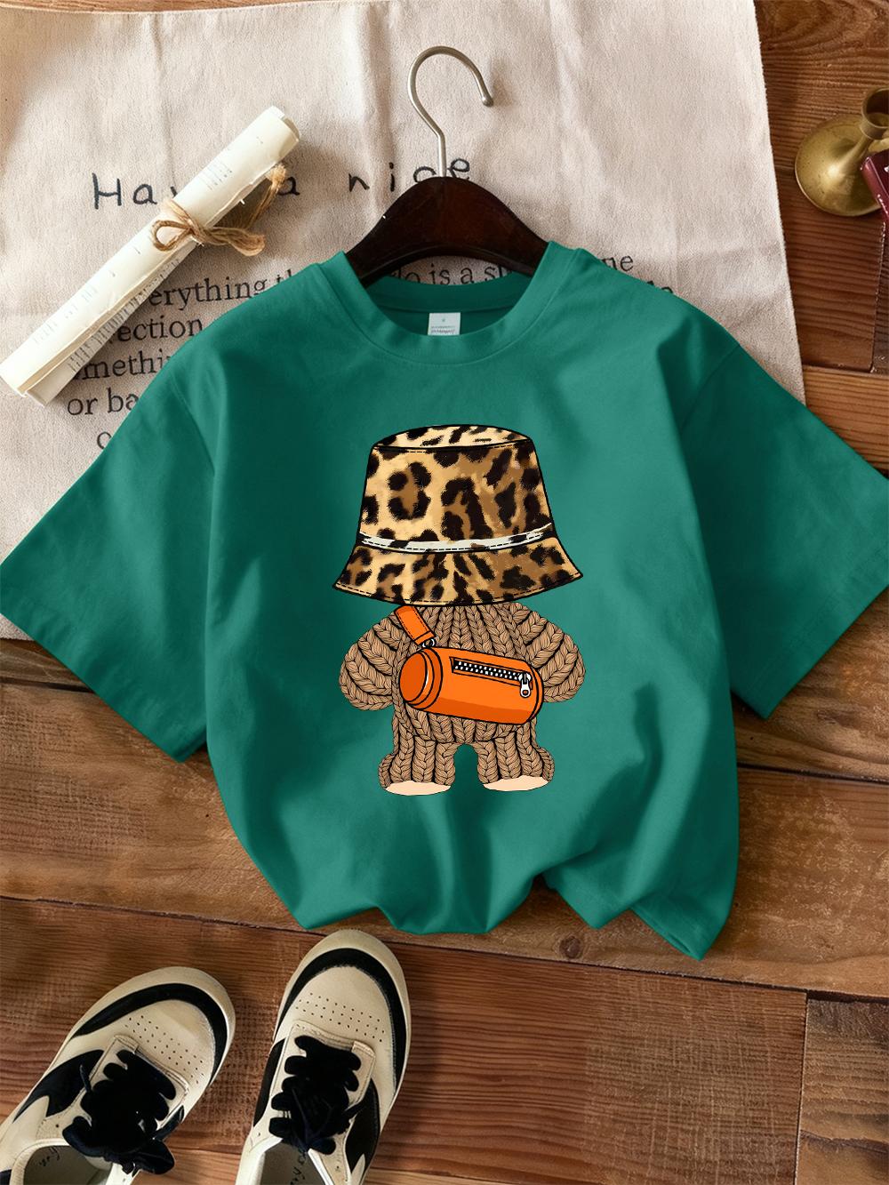 Trendy Cartoon Bear Outfit Prints TShirts Women Casual Loose Short Sleeve Tops ONeck Soft T Shirt Summer Basic Womans Clothes 4XL
Trendy Cartoon Bear Outfit Prints TShirts Women Casual Loose Short Sleeve Tops ONeck Soft T Shirt Summer Basic Womans Clothes 4XL