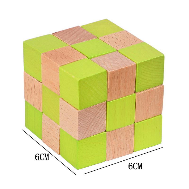 Wooden Snake Cube Puzzle IQ Logic Training Brain Teaser Problem Solving Educational Toys For Kids Boys Girls Mind Challenge зелений
Wooden Snake Cube Puzzle IQ Logic Training Brain Teaser Problem Solving Educational Toys For Kids Boys Girls Mind Challenge зелений