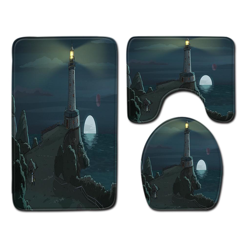 Animation Bathroom Floor Mat Three-Piece Bathroom Carpet Toilet Mat Set Door Mat Bathroom Non-Slip Mat 45cmx75cm
Animation Bathroom Floor Mat Three-Piece Bathroom Carpet Toilet Mat Set Door Mat Bathroom Non-Slip Mat 45cmx75cm