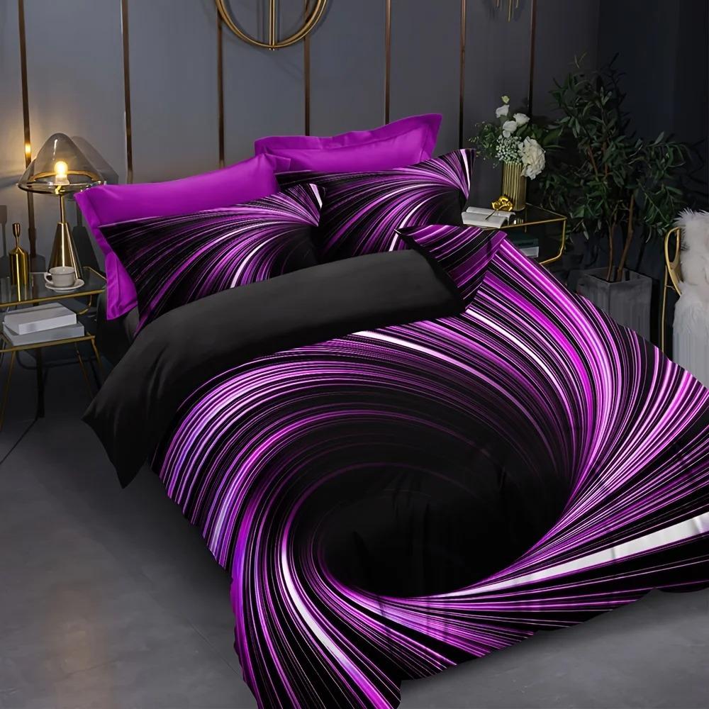 3D Vortex Print All Season Bedding Set, Soft Comfortable And Breathable Duvet Cover, For Bedroom, Guest Room And Dorm cot size70x130cm2pc
3D Vortex Print All Season Bedding Set, Soft Comfortable And Breathable Duvet Cover, For Bedroom, Guest Room And Dorm cot size70x130cm2pc