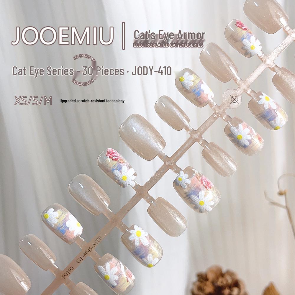 Japanese Cat-Eye T-shirt with Airbrushed Design & Removable Nail Tips (30 Pieces) - Milk Puff Garden Collection.
Japanese Cat-Eye T-shirt with Airbrushed Design & Removable Nail Tips (30 Pieces) - Milk Puff Garden Collection.