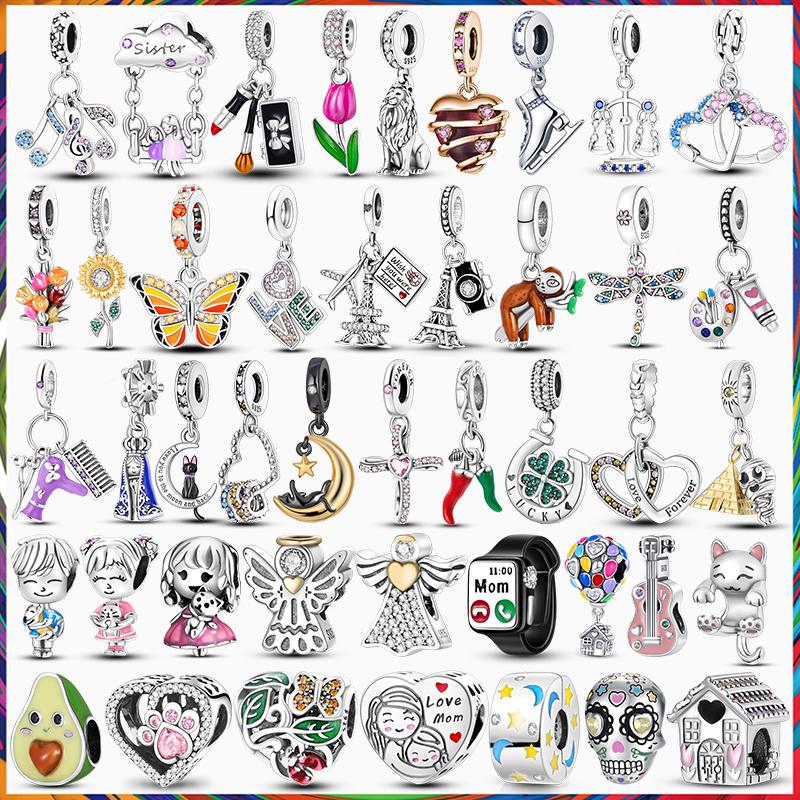 New 925 Sterling Silver Chameleon Butterfly Dragonfly Charms Angel Heart Bead plata de ley 925 For Original Jewelry DIY Bracelet
New 925 Sterling Silver Chameleon Butterfly Dragonfly Charms Angel Heart Bead plata de ley 925 For Original Jewelry DIY Bracelet