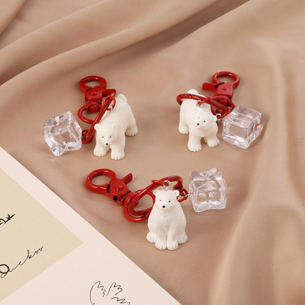 Creative Ice Block Pendant Animal Bear Bag Hanging Lovely Polar Bear Keychain Birthday Gift Style C
Creative Ice Block Pendant Animal Bear Bag Hanging Lovely Polar Bear Keychain Birthday Gift Style C
