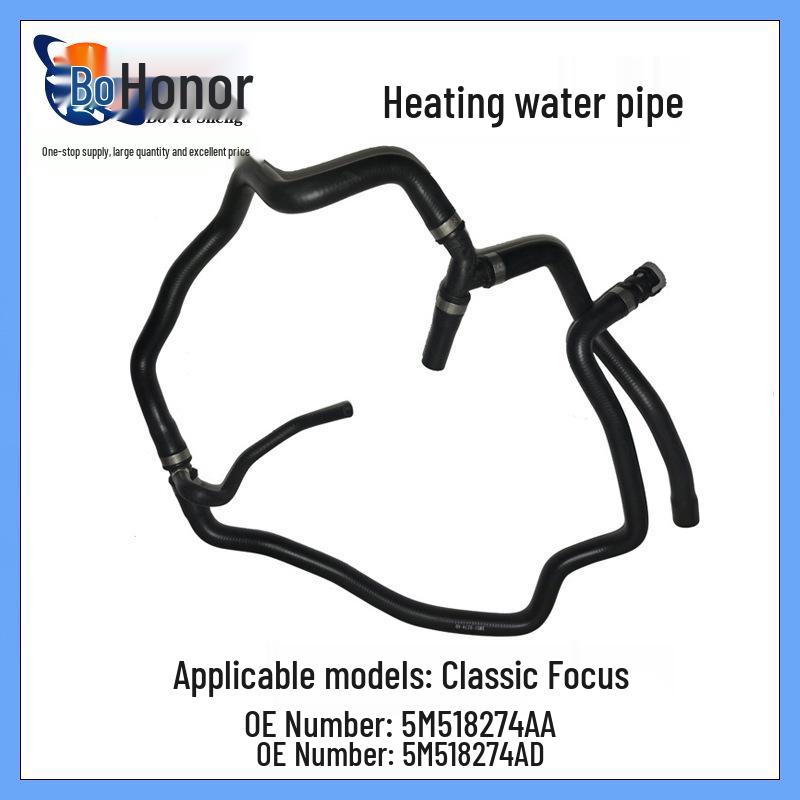Suitable for Classic Ford Focus Heater Water Hose, Part Numbers 5M518274AA, 5M518274AD, 31368045. Three-dimensional
Suitable for Classic Ford Focus Heater Water Hose, Part Numbers 5M518274AA, 5M518274AD, 31368045. Three-dimensional