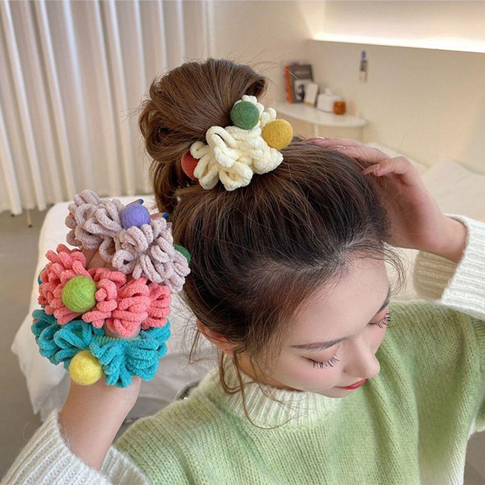 Female Intestine Women Hair Ring Korean Style Hair Rope Ponytail Holder Towel Mop Scrunchies
Female Intestine Women Hair Ring Korean Style Hair Rope Ponytail Holder Towel Mop Scrunchies