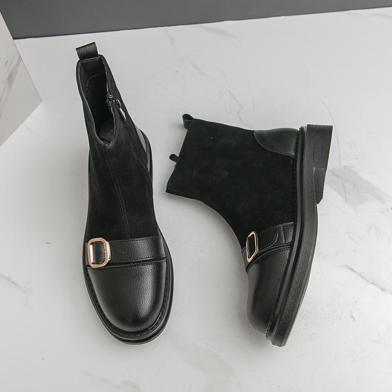 Winter Designer New Fashion Male Mixed Patchwork Ankle Boots High Tops For Men Flats All Match Monk Strap Shoes Zapatos Hombre 38 чорний
Winter Designer New Fashion Male Mixed Patchwork Ankle Boots High Tops For Men Flats All Match Monk Strap Shoes Zapatos Hombre 38 чорний