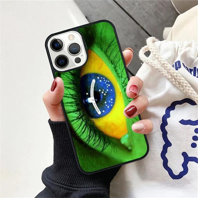Brazil Flag Phone Case Cover For iPhone 17 Air 15 16 14 13 12 Pro Max 11 Pro Max Plus Coque Shell iPhone 17pro
Brazil Flag Phone Case Cover For iPhone 17 Air 15 16 14 13 12 Pro Max 11 Pro Max Plus Coque Shell iPhone 17pro