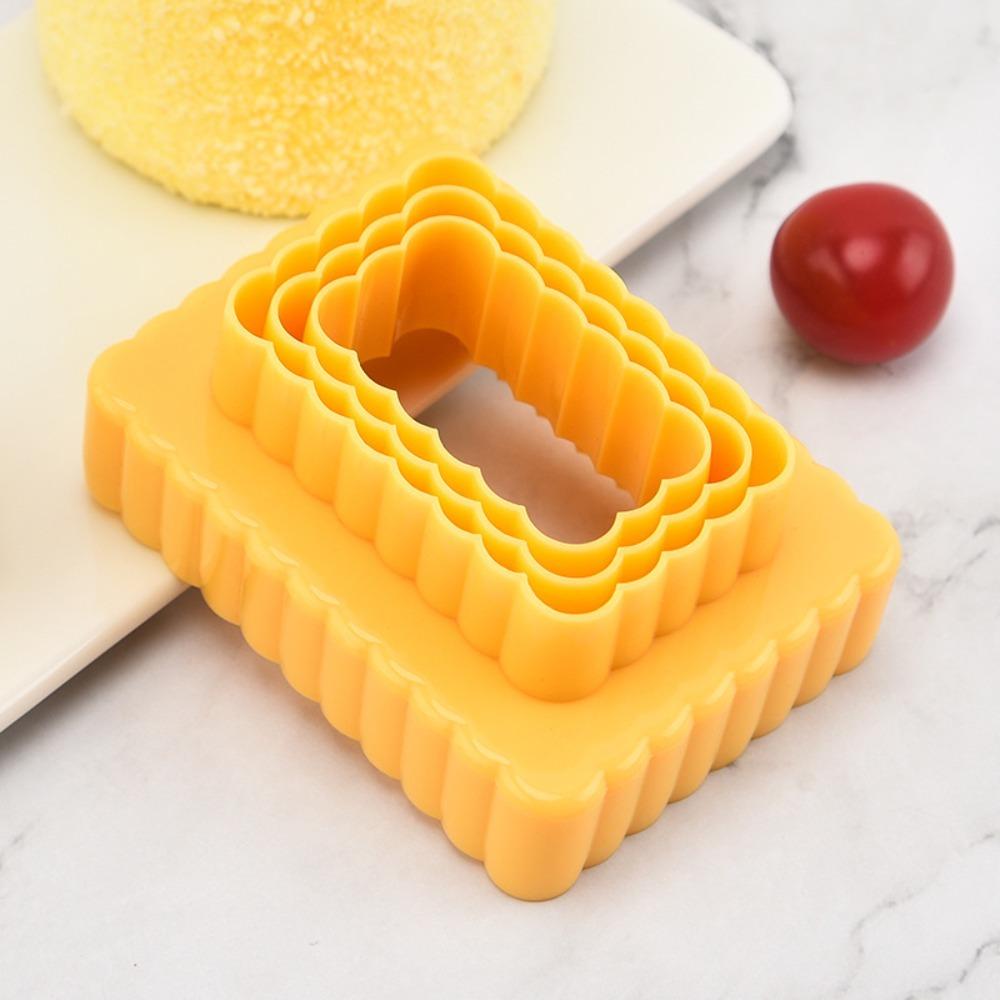 3Pcs/Set Plastic Rectangular Cookie Cutters Wavy Edge Pastry Moulds Rectangular Biscuit Molds Dough
3Pcs/Set Plastic Rectangular Cookie Cutters Wavy Edge Pastry Moulds Rectangular Biscuit Molds Dough