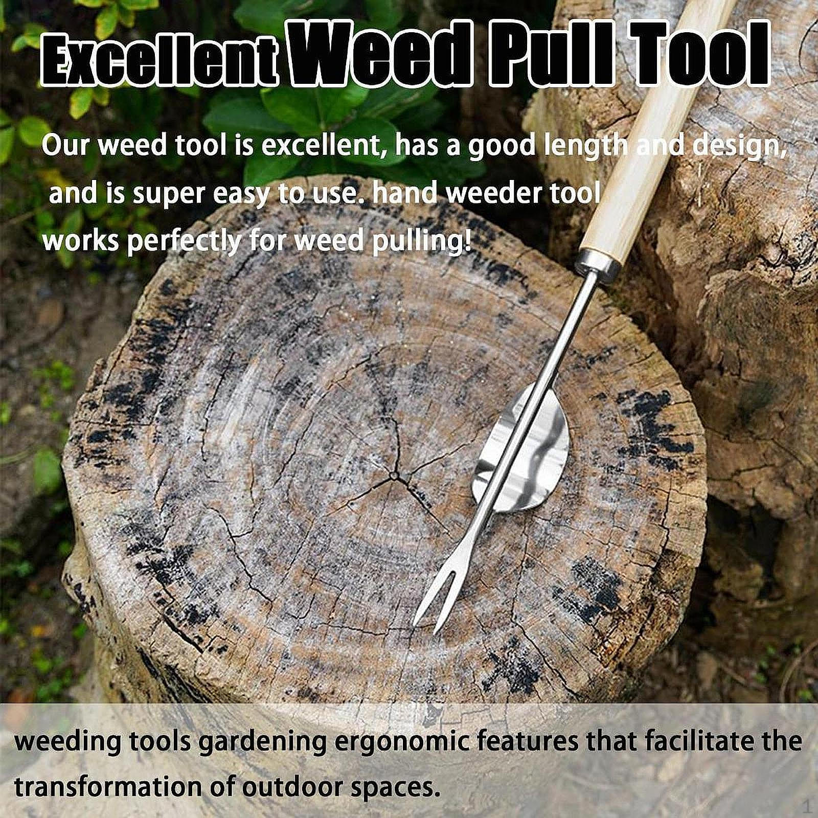 Weeds Puller Tool Manual Weeder Remover Labor Saving Uprooting Weeding Pulling for Flower
Weeds Puller Tool Manual Weeder Remover Labor Saving Uprooting Weeding Pulling for Flower
