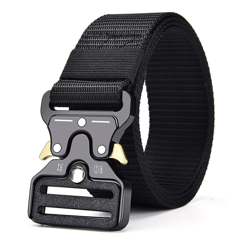 6 Colors Men Military Tactical Belt Unisex Magnetic Buckle Quick Release Nylon Soft Belt Women Tooling Training Trousers Belts 125 cm
6 Colors Men Military Tactical Belt Unisex Magnetic Buckle Quick Release Nylon Soft Belt Women Tooling Training Trousers Belts 125 cm