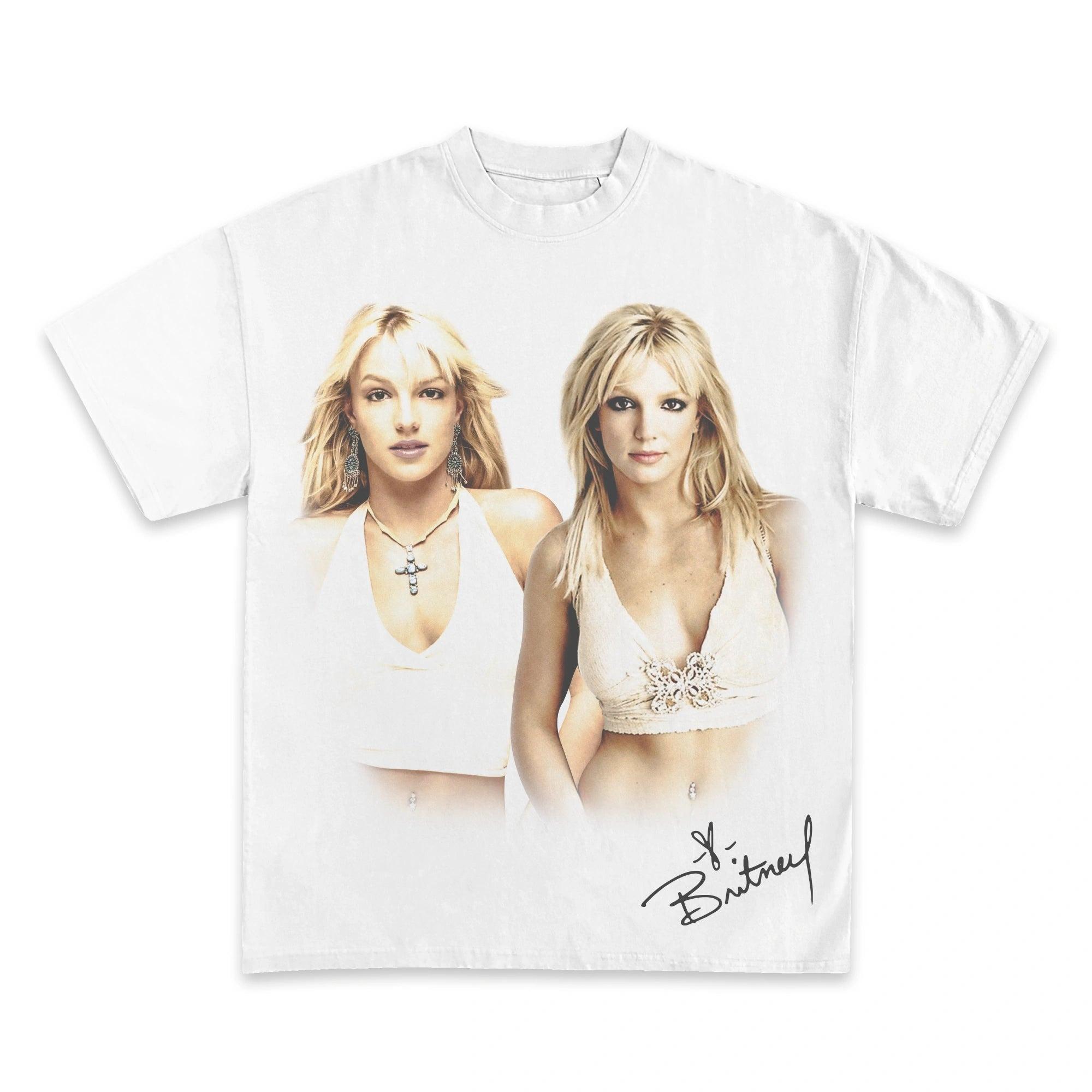 Britney Spears Vintage T Shirt Retro Pop Music Streetwear Graphic Print Cotton Oversized Short Sleeve Tee for Fans 5XL різнокольоровий
Britney Spears Vintage T Shirt Retro Pop Music Streetwear Graphic Print Cotton Oversized Short Sleeve Tee for Fans 5XL різнокольоровий