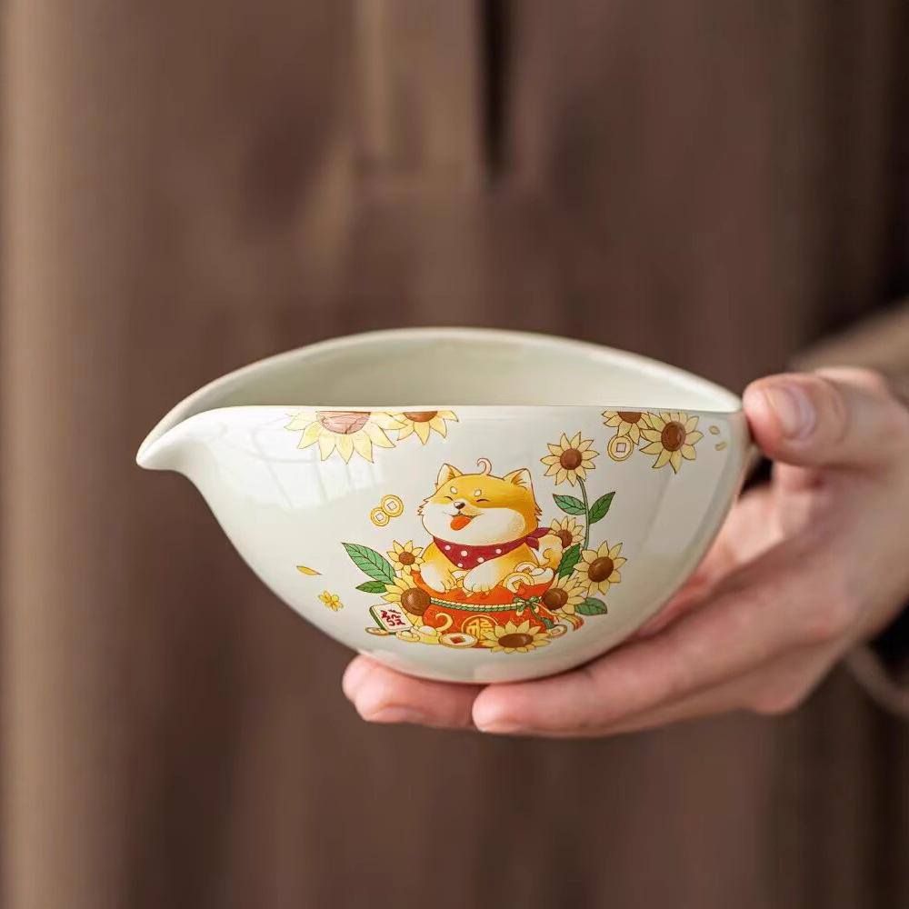 Plant Ash Cute Rich Dog Fair Cup Single Tea Divider Ceramic Household Uniform Cup Tea Sea Tea Set Tea Ceremony Spare Parts
Plant Ash Cute Rich Dog Fair Cup Single Tea Divider Ceramic Household Uniform Cup Tea Sea Tea Set Tea Ceremony Spare Parts