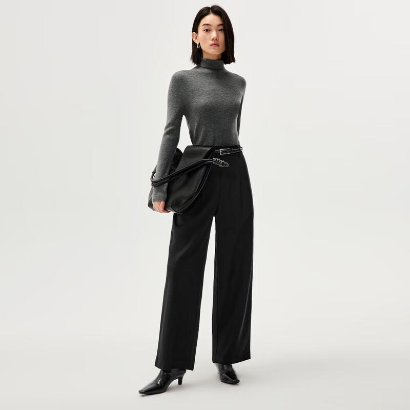 HLA Women s Loose Straight Leg Casual Trousers L
HLA Women s Loose Straight Leg Casual Trousers L