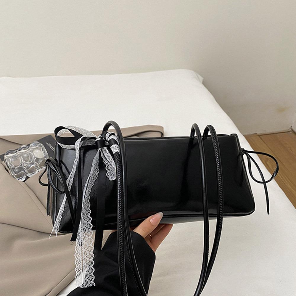 Trendy Multicolor Shoulder Bag PU Leather Bowknot Underarm Bag with Lace Ribb Large Capacity Ladies Clutch Work
Trendy Multicolor Shoulder Bag PU Leather Bowknot Underarm Bag with Lace Ribb Large Capacity Ladies Clutch Work