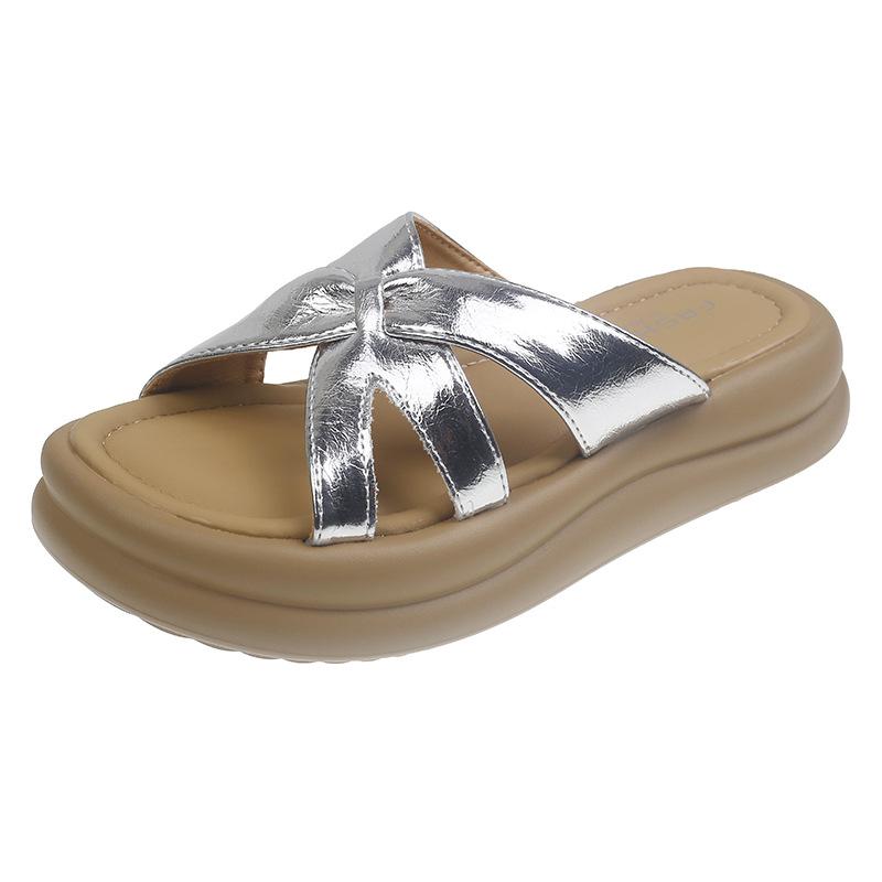Пляжные шлепанцы на платформе женская обувь 2025 новая летняя носка изысканные высококлассные крутые шлепанцы с юбкой шлепки на одном ремешке 40 серебряный
Пляжные шлепанцы на платформе женская обувь 2025 новая летняя носка изысканные высококлассные крутые шлепанцы с юбкой шлепки на одном ремешке 40 серебряный
