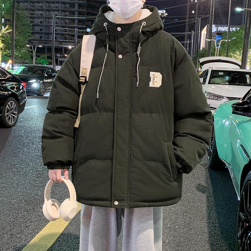 Men s Hooded Lambswool Cotton Jacket - Thick Warm Winter Outerwear, Trendy Plus Size with Velvet Layer M
Men s Hooded Lambswool Cotton Jacket - Thick Warm Winter Outerwear, Trendy Plus Size with Velvet Layer M
