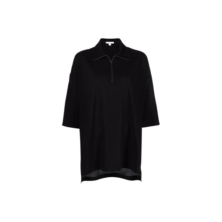 Y-3 SS22 Свободная рубашка с длинным рукавом и полумолнией, женские рубашки черного цвета HG8546 L
Y-3 SS22 Свободная рубашка с длинным рукавом и полумолнией, женские рубашки черного цвета HG8546 L