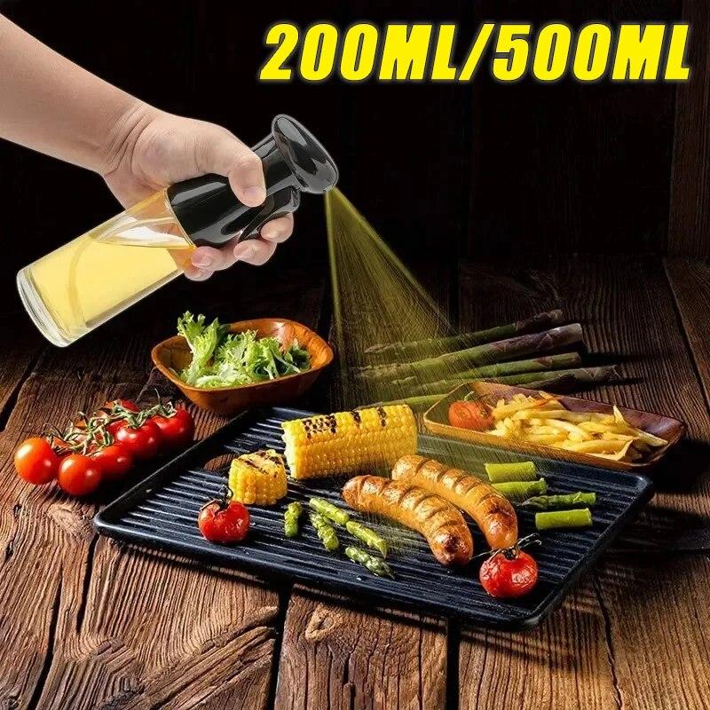 200/500 мл распылитель масла для дома и кухни, дозатор растительного масла для фитнеса, похудения, кемпинга, барбекю, выпечки, уксуса, распылитель для соевого соуса
200/500 мл распылитель масла для дома и кухни, дозатор растительного масла для фитнеса, похудения, кемпинга, барбекю, выпечки, уксуса, распылитель для соевого соуса