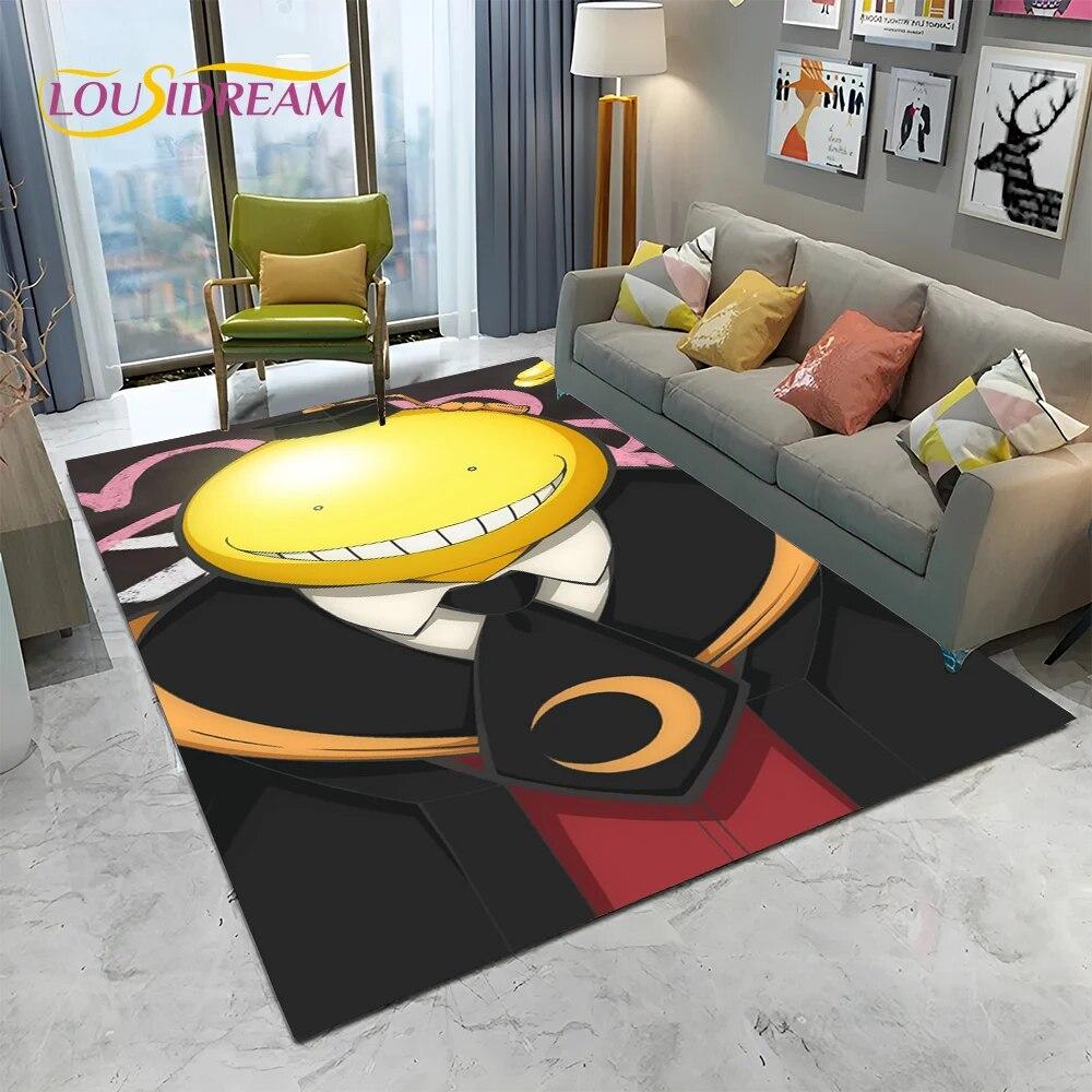 Мультфільм Вбивство Класна кімната Аніме Килимок для дому Вітальня Спальня Диван Придверний килимок Декор, дитячий килимок Нековзкий килимок 40x60cm
Мультфільм Вбивство Класна кімната Аніме Килимок для дому Вітальня Спальня Диван Придверний килимок Декор, дитячий килимок Нековзкий килимок 40x60cm