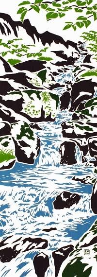 Dyeing Anbo Tenugui Hand Authentic Made in 35cm x 100cm Mountain Stream Towel, Dyed, 100% Cotton, Tokuoka, Japan,
Dyeing Anbo Tenugui Hand Authentic Made in 35cm x 100cm Mountain Stream Towel, Dyed, 100% Cotton, Tokuoka, Japan,