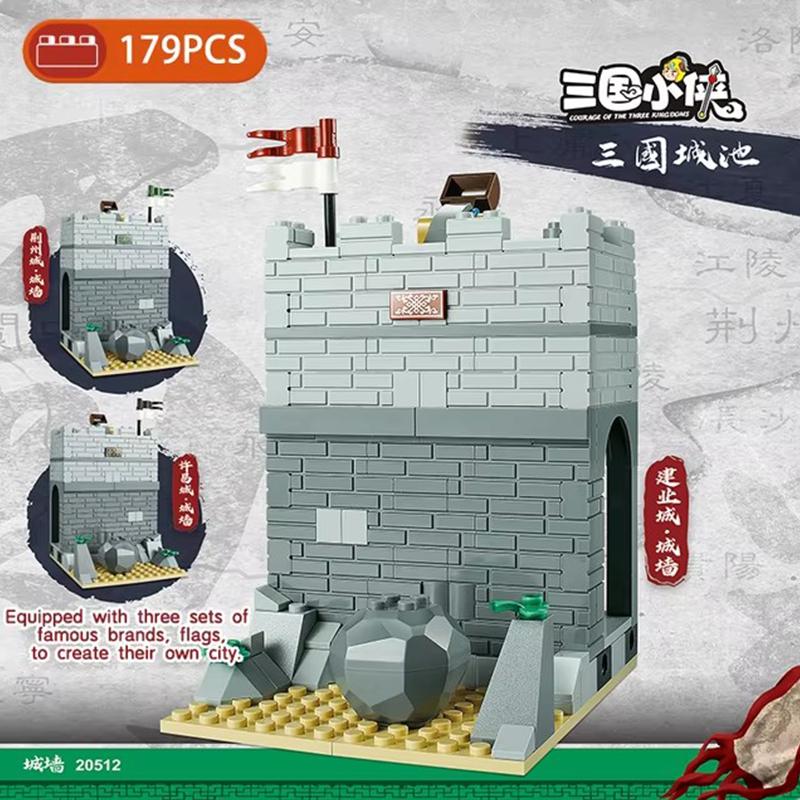 DECOOL Three Kingdoms Scene Castle Building Blocks Ancient Main City Turret Siege Engines Car Military Bricks Toys For Kid Gifts
DECOOL Three Kingdoms Scene Castle Building Blocks Ancient Main City Turret Siege Engines Car Military Bricks Toys For Kid Gifts