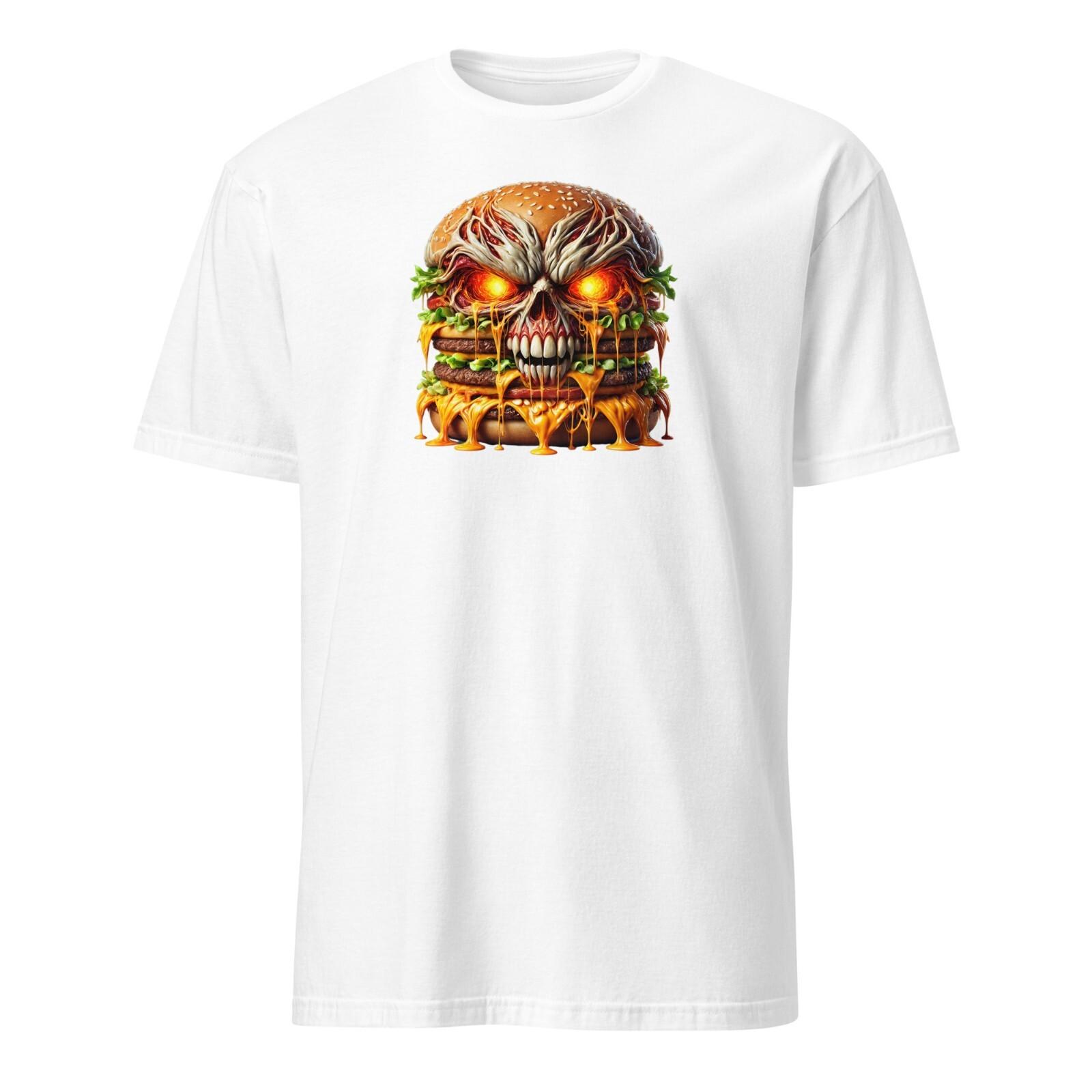 Unisex Monster Cheeseburger T-Shirt | Softstyle | Fun Food Graphic Halloween 5XL різнокольоровий
Unisex Monster Cheeseburger T-Shirt | Softstyle | Fun Food Graphic Halloween 5XL різнокольоровий