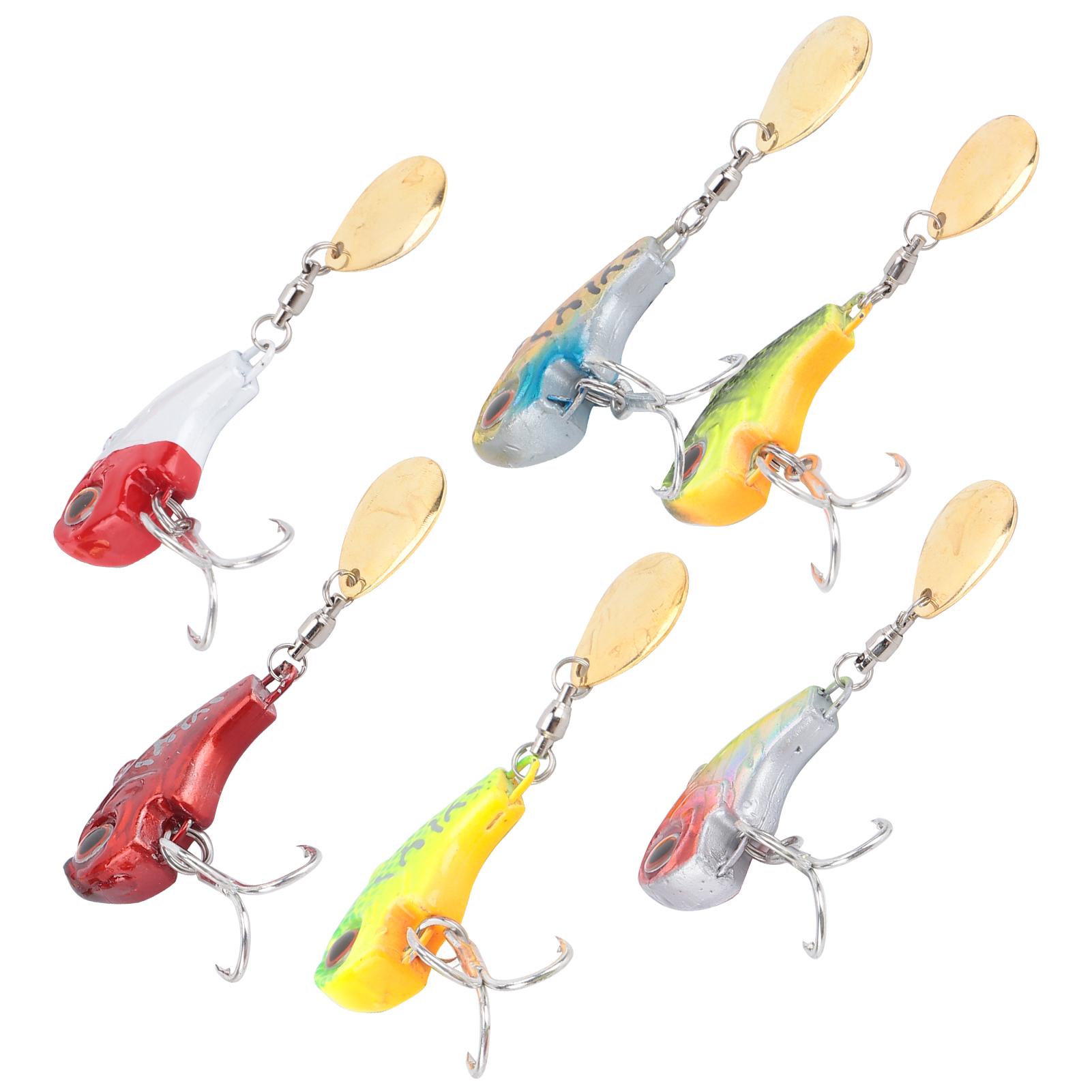 Metal Mini VIB with Spoon Fishing Lure 22g Fish Hooks Fishing Tackle Sinking Bait Lure
Metal Mini VIB with Spoon Fishing Lure 22g Fish Hooks Fishing Tackle Sinking Bait Lure