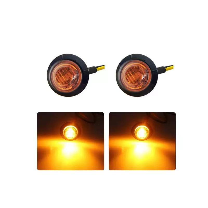 3LED 24V Colorful LED Side Marker Lights Clearance Lights Front Rear Signal Lamp DRL Hood Indicators Light for Truck TrailerBoat
3LED 24V Colorful LED Side Marker Lights Clearance Lights Front Rear Signal Lamp DRL Hood Indicators Light for Truck TrailerBoat