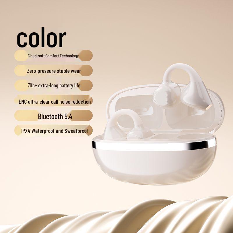 IM1105 Bluetooth Clip-on Earbuds: High Volume, Wind Noise Cancellation, Long Battery Life
IM1105 Bluetooth Clip-on Earbuds: High Volume, Wind Noise Cancellation, Long Battery Life