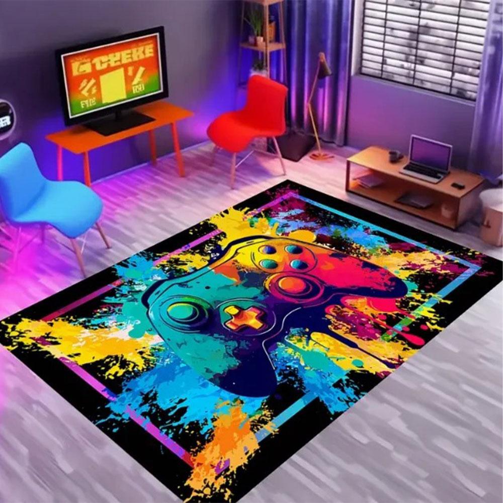 Flannel Floor Mat Player Carpet and Halloween Controller Game Room Pattern Floor Mat Gaming Player Atmosphere and Non Slip Mats 40cmX60cm
Flannel Floor Mat Player Carpet and Halloween Controller Game Room Pattern Floor Mat Gaming Player Atmosphere and Non Slip Mats 40cmX60cm
