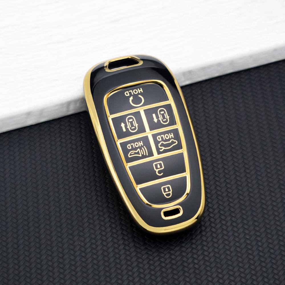 TPU Key Fob Case for Hyundai Sonata/Nexo DN8/Santa Fe TM/Tucson NX4/Staria/Ioniq 7 Buttons Protective Car Key Cover Accessories
TPU Key Fob Case for Hyundai Sonata/Nexo DN8/Santa Fe TM/Tucson NX4/Staria/Ioniq 7 Buttons Protective Car Key Cover Accessories