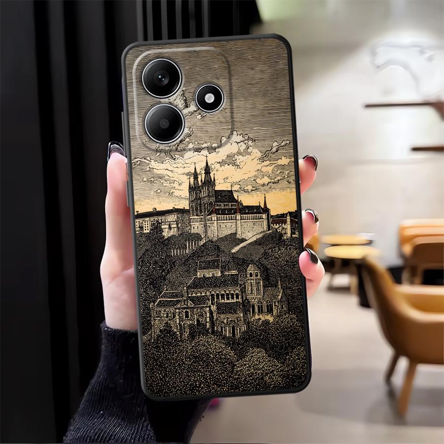 Phone Cover Case for Xiaomi Redmi Note 14 13 Pro Plus A4 A5 12C 13C 9 8 7 12 11 14C K80 10 A3 A1 K40 A1 A2 Cartoon Castle Art Redmi 9C
Phone Cover Case for Xiaomi Redmi Note 14 13 Pro Plus A4 A5 12C 13C 9 8 7 12 11 14C K80 10 A3 A1 K40 A1 A2 Cartoon Castle Art Redmi 9C