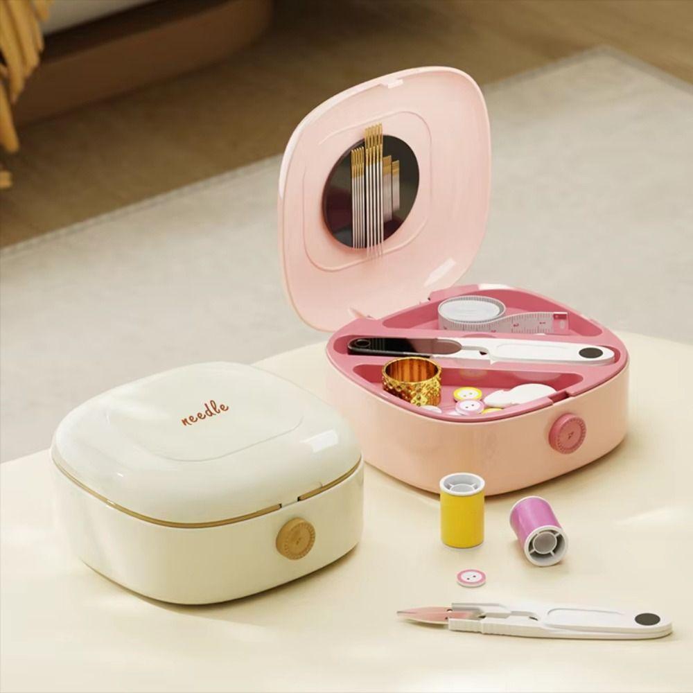 Double-layer Household Sewing Box Practical Magnetic Sewing Kit Hand Sewing Set Hand Sewing Tools бежевий
Double-layer Household Sewing Box Practical Magnetic Sewing Kit Hand Sewing Set Hand Sewing Tools бежевий