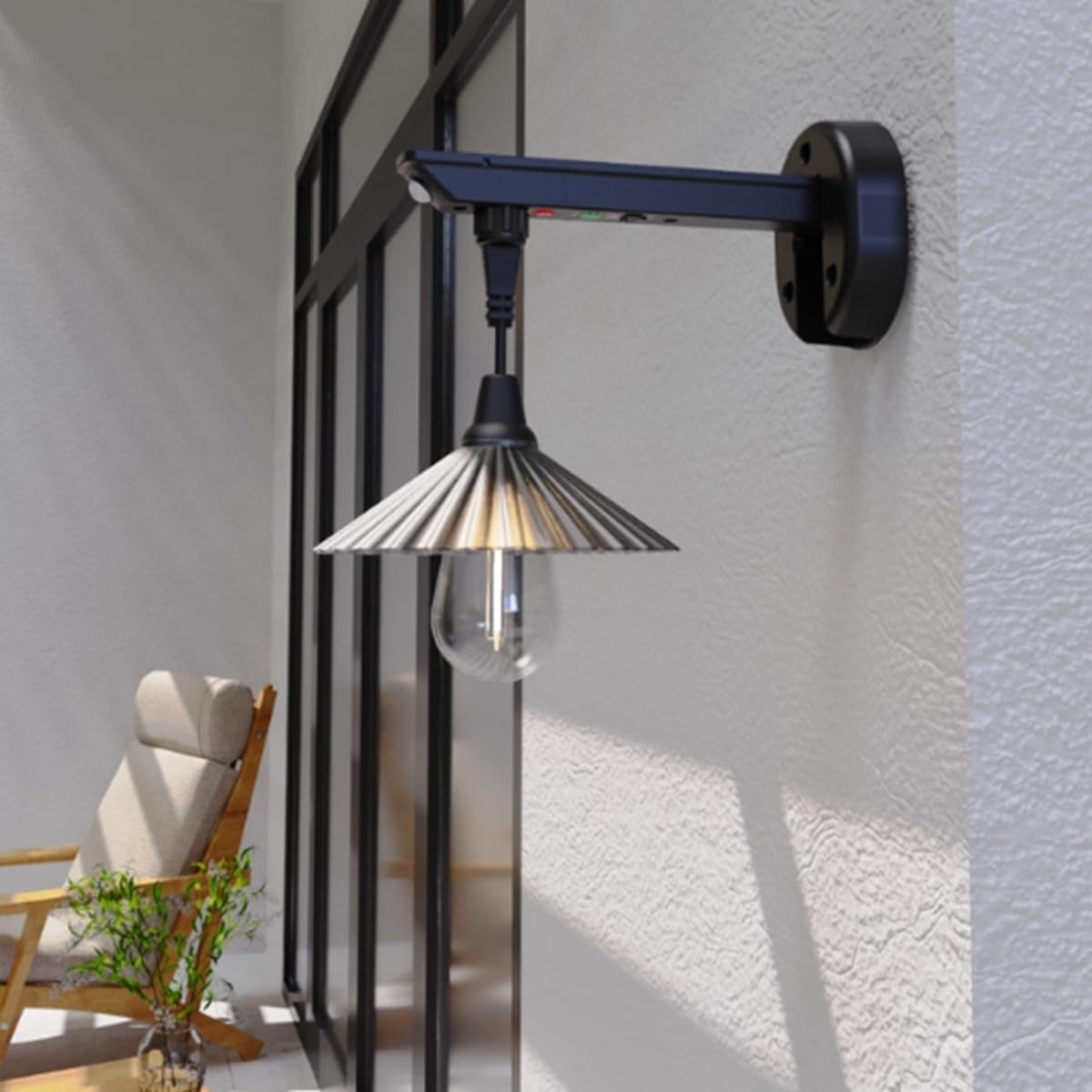 Solar Wall Light Outdoor 3 Modes Garage Shed Light Gooseneck Farmhouse Lighting Waterproof Motion Sensor for Garage Barn Garden
Solar Wall Light Outdoor 3 Modes Garage Shed Light Gooseneck Farmhouse Lighting Waterproof Motion Sensor for Garage Barn Garden