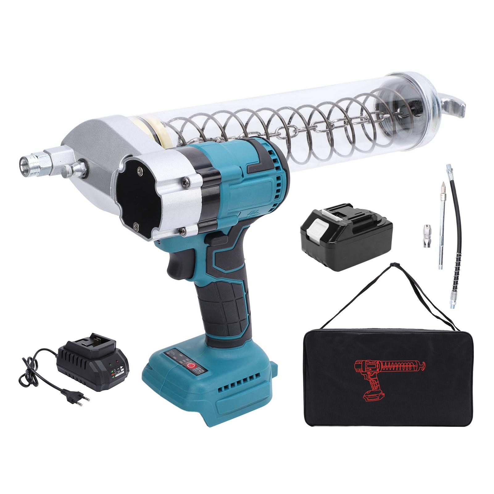 Electric Grease Gun Kit Li Ion Battery Power 12000 PSI Cordless Rechargeable Automatic 2 Purpose
Electric Grease Gun Kit Li Ion Battery Power 12000 PSI Cordless Rechargeable Automatic 2 Purpose