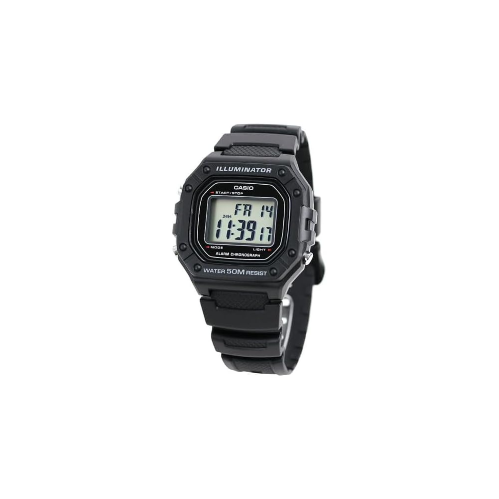 Casio Cheap Casio W-218H-1AV Quartz Watch for Men and Women Black Resin Strap
Casio Cheap Casio W-218H-1AV Quartz Watch for Men and Women Black Resin Strap