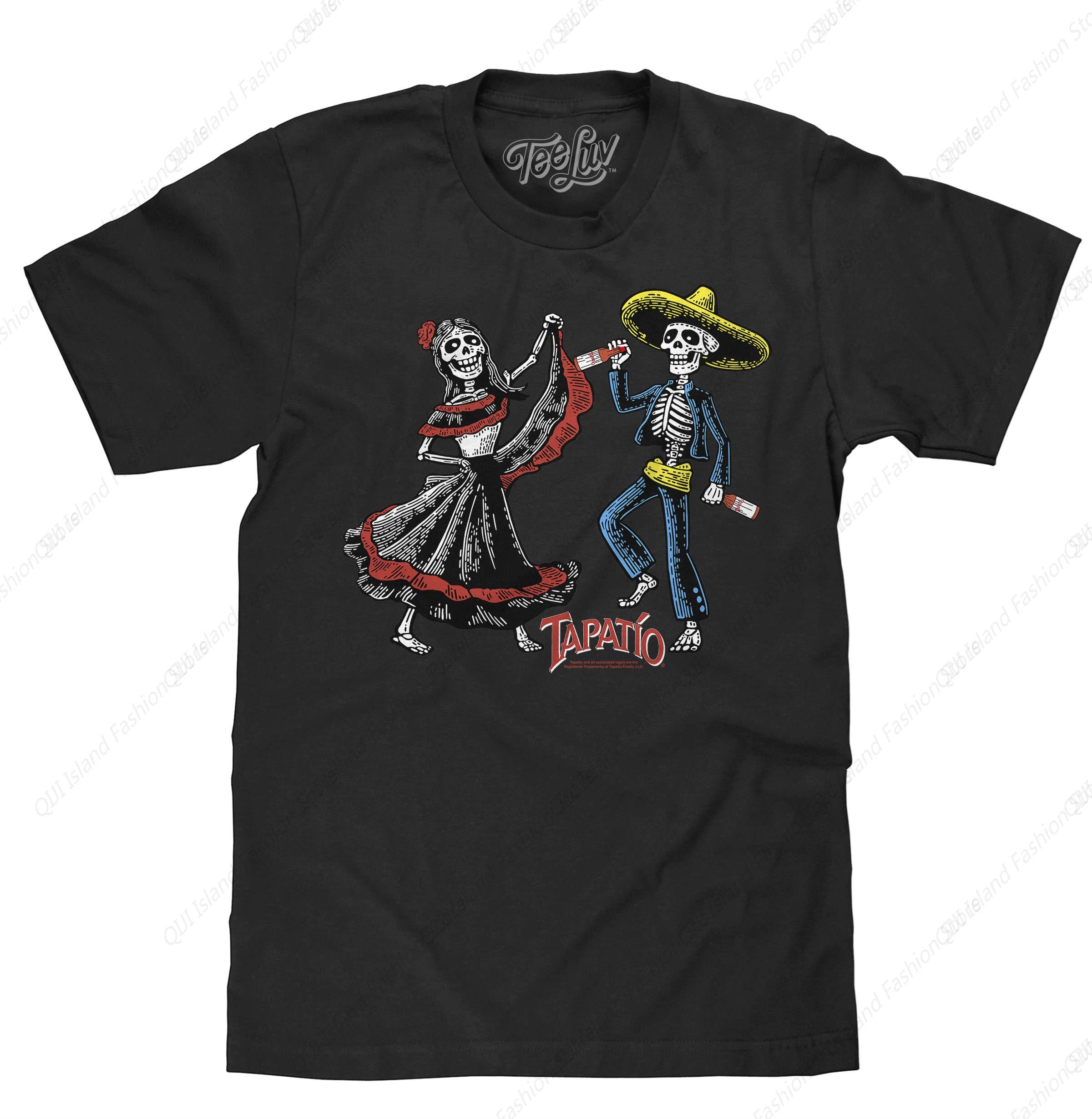 Unisexs Tapatio Hot Sauce TShirt Mexican Day of The Dead Skeleton Shirt S
Unisexs Tapatio Hot Sauce TShirt Mexican Day of The Dead Skeleton Shirt S