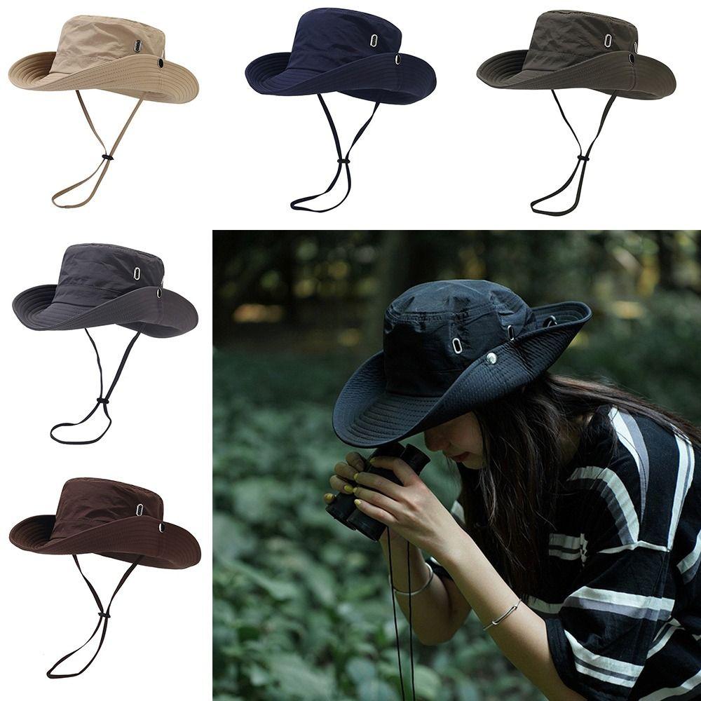 Wide Brim Fisherman Hat Anti-UV Mountaineering Caps Fashion Sun Hat Outdoor сірий колір
Wide Brim Fisherman Hat Anti-UV Mountaineering Caps Fashion Sun Hat Outdoor сірий колір