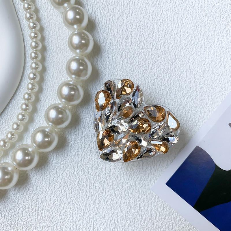 Mobile Phone Airbag Holder Luxury Rhinestone High-End Love Adhesive Retractable Desktop Back Sticker Stable Support Frame
Mobile Phone Airbag Holder Luxury Rhinestone High-End Love Adhesive Retractable Desktop Back Sticker Stable Support Frame